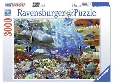 Underwater life 170272, 121 cm x 80 cm, 3000 vnt. Ravensburger dėlionė