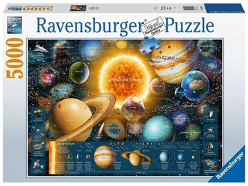 Planetary System 10557734, 153 cm x 101 cm, 5000 vnt. Ravensburger dėlionė