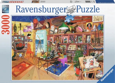 The Curious Collection 17465, 80 cm x 121 cm, 3000 vnt. Ravensburger dėlionė