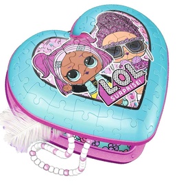 3D dėlionė 111640, 10.3 cm x 11.2 cm, 54 vnt. Ravensburger dėlionė