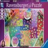 Puzzles On Puzzles 17471, 80 cm x 121 cm, 3000 vnt. Ravensburger dėlionė