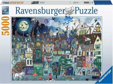 The Fantastic Road 17399, 153 cm x 101 cm, 5000 vnt. Ravensburger dėlionė
