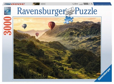 17076, 121 cm x 80 cm, 3000 vnt. Ravensburger dėlionė
