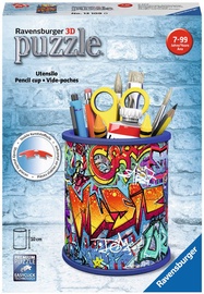 3D dėlionė 12109, 7.5 cm x 7.5 cm, 54 vnt. Ravensburger dėlionė