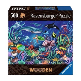 Medinė Under The Sea 17515, 27 cm x 40 cm, 505 vnt. Ravensburger dėlionė