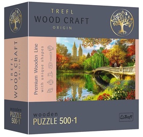 Medinė Central Park, Manhattan, New York 20157, 25.4 cm x 37.5 cm, 500 vnt. Trefl dėlionė