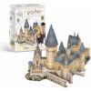 3D dėlionė Harry Potter Great Hall 306-21011, 46.4 cm x 53.2 cm, 187 vnt. Cubicfun dėlionė