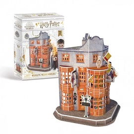 3D dėlionė Harry Potter Weasleys Wizard Wheezes 306-21007, 14.6 cm x 16.8 cm, 62 vnt. Cubicfun dėlionė