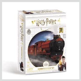 3D dėlionė Harry Potter Hogwarts Express, 30.5 cm x 23 cm, 181 vnt. Cubicfun dėlionė