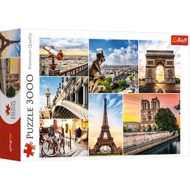 Paris 33065, 116 cm x 85 cm, 3000 vnt. Trefl dėlionė