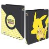 Pikachu 2 colių 3 žiedų segtuvas Pokémon kortelėms Ultra PRO kolekcionieriams