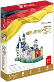 3D dėlionė MC062H, 41.5 cm x 18 cm, 98 vnt. Cubicfun dėlionė