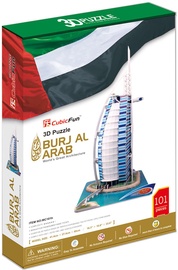 3D dėlionė MC101H, 41.4 cm x 27.4 cm, 101 vnt. Cubicfun dėlionė