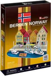 3D dėlionė , 29.8 cm x 15.7 cm, 44 vnt. Cubicfun dėlionė