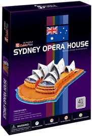 3D dėlionė C067H, 38.5 cm x 15 cm, 41 vnt. Cubicfun dėlionė