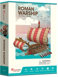 3D dėlionė T4032h, 23.4 cm x 19.8 cm, 85 vnt. Cubicfun dėlionė