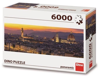 Panorama Golden Florence, 43 cm x 30 cm, 6000 vnt. Dino dėlionė