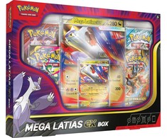 Rebel Pokemon TCG Mega Latias ex Box komplektas 19192