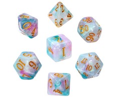 REBEL RPG kauliukų rinkinys – akrilas – magijos esmė