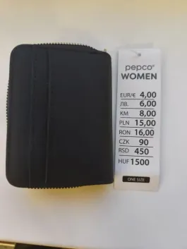 Moteriška piniginė, nauja