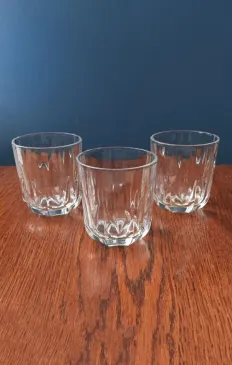 Taurės, stiklinės, 200ml, 3vnt