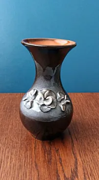 Keraminė vaza, 17,5cm aukščio