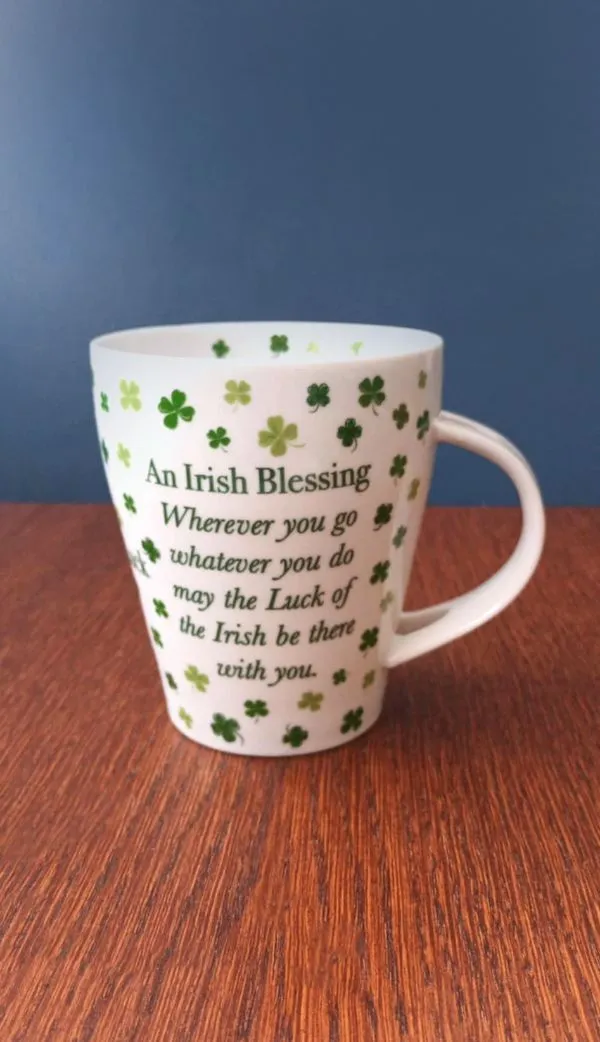 Puodelis 350ml, "A Little Irish Luck"