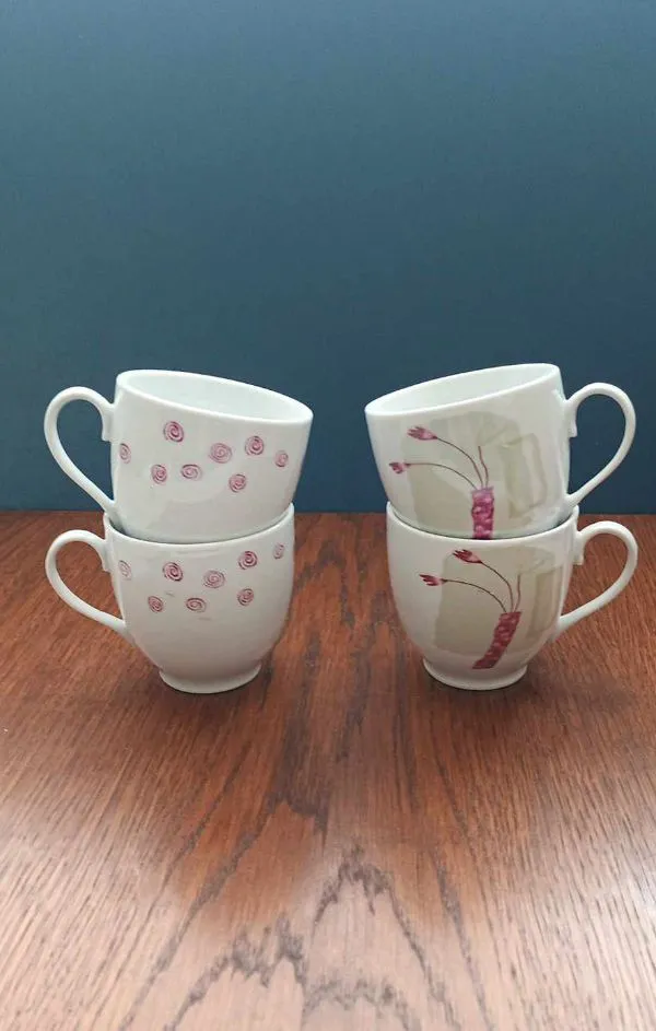 Puodeliai, 200ml, 4vnt.