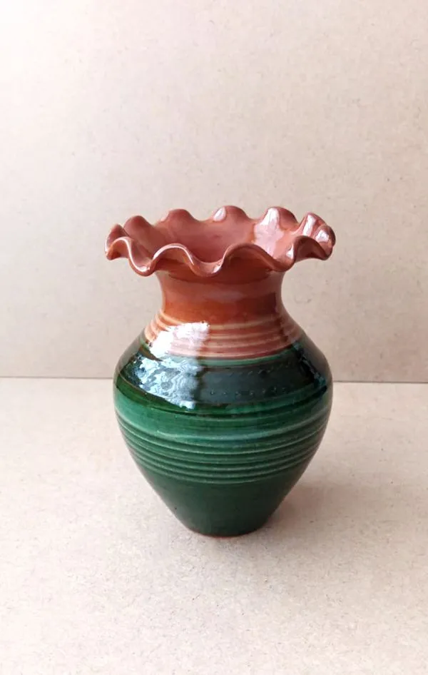 Keraminė vaza, 17cm