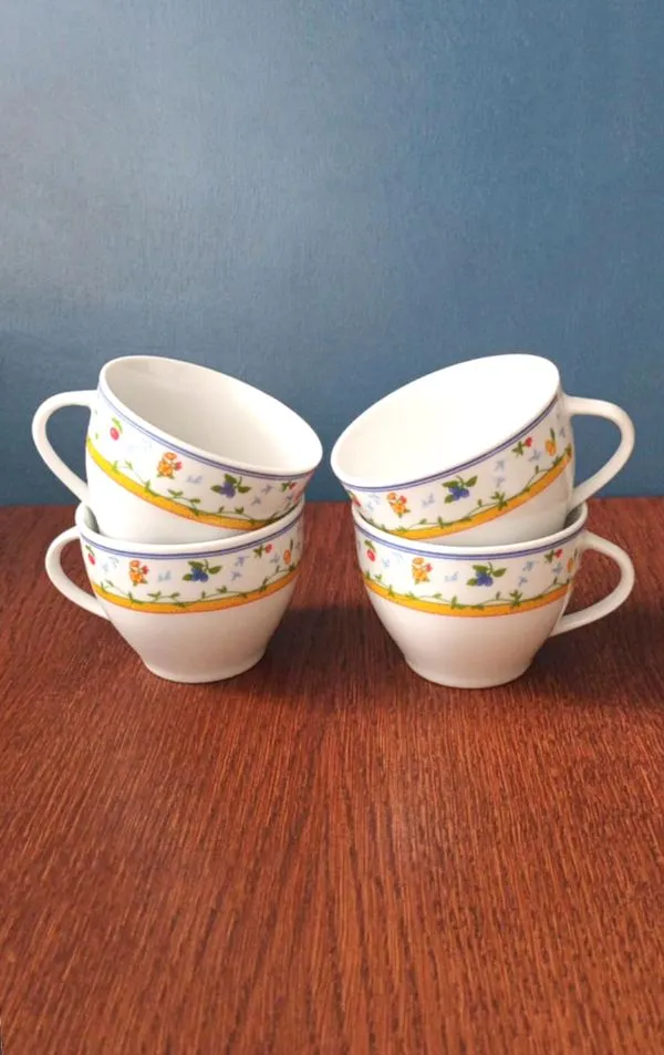 Puodeliai, 200ml, 4vnt.